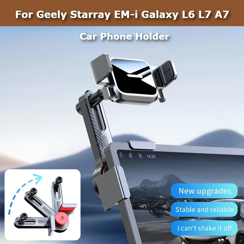 For Geely Starray EM-i Galaxy Starray 7 Galaxy L6 L7 A7 2026 2025 Car Phone Holder Navigation Screen Magnetic Stand Mount
For Geely Starray EM-i Galaxy Starray 7 Galaxy L6 L7 A7 2026 2025 Car Phone Holder Navigation Screen Magnetic Stand Mount
