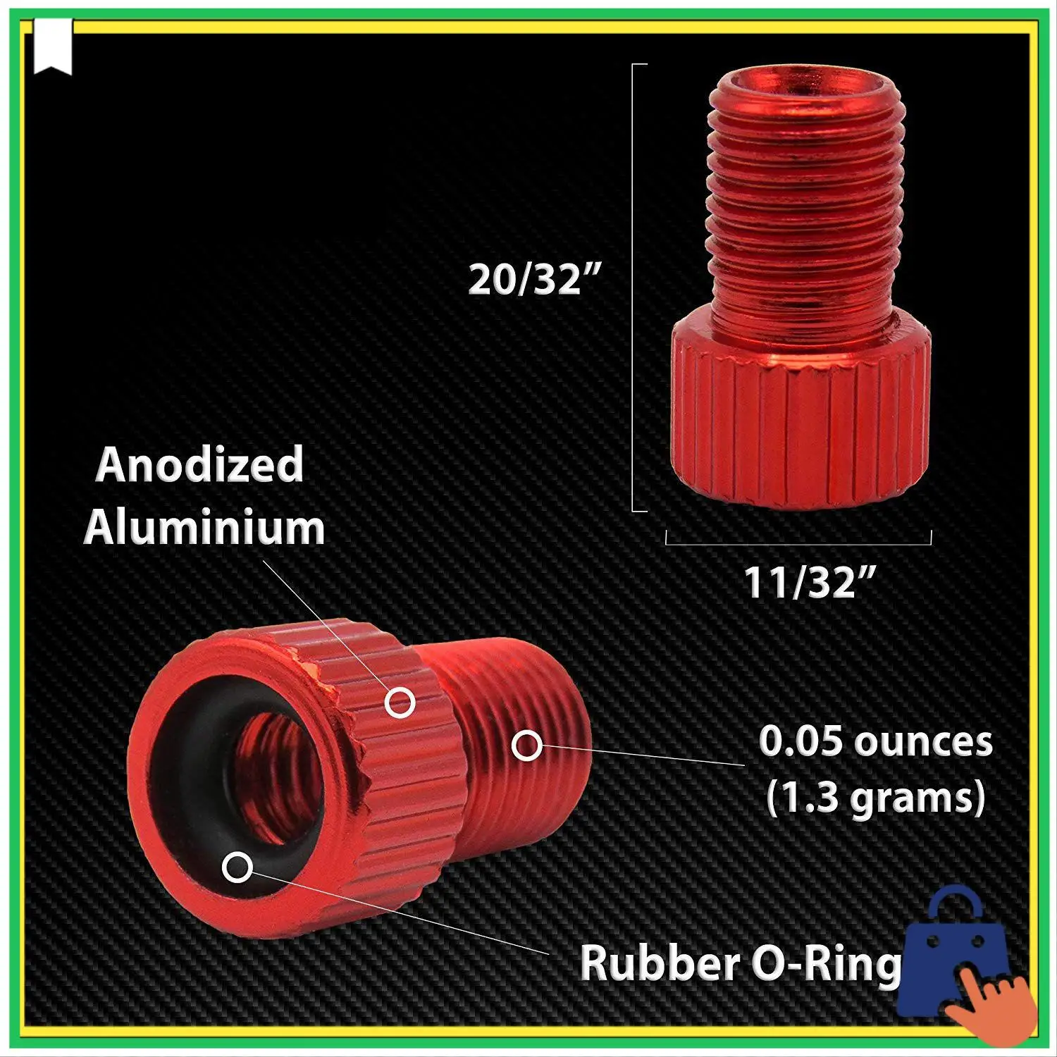 Advanced 5Pc Aluminum Alloy Bike Valve Adapter Bike Inner Tube Caps Cover Adapter Racing Bicycle Inflate Tire Part
Advanced 5Pc Aluminum Alloy Bike Valve Adapter Bike Inner Tube Caps Cover Adapter Racing Bicycle Inflate Tire Part