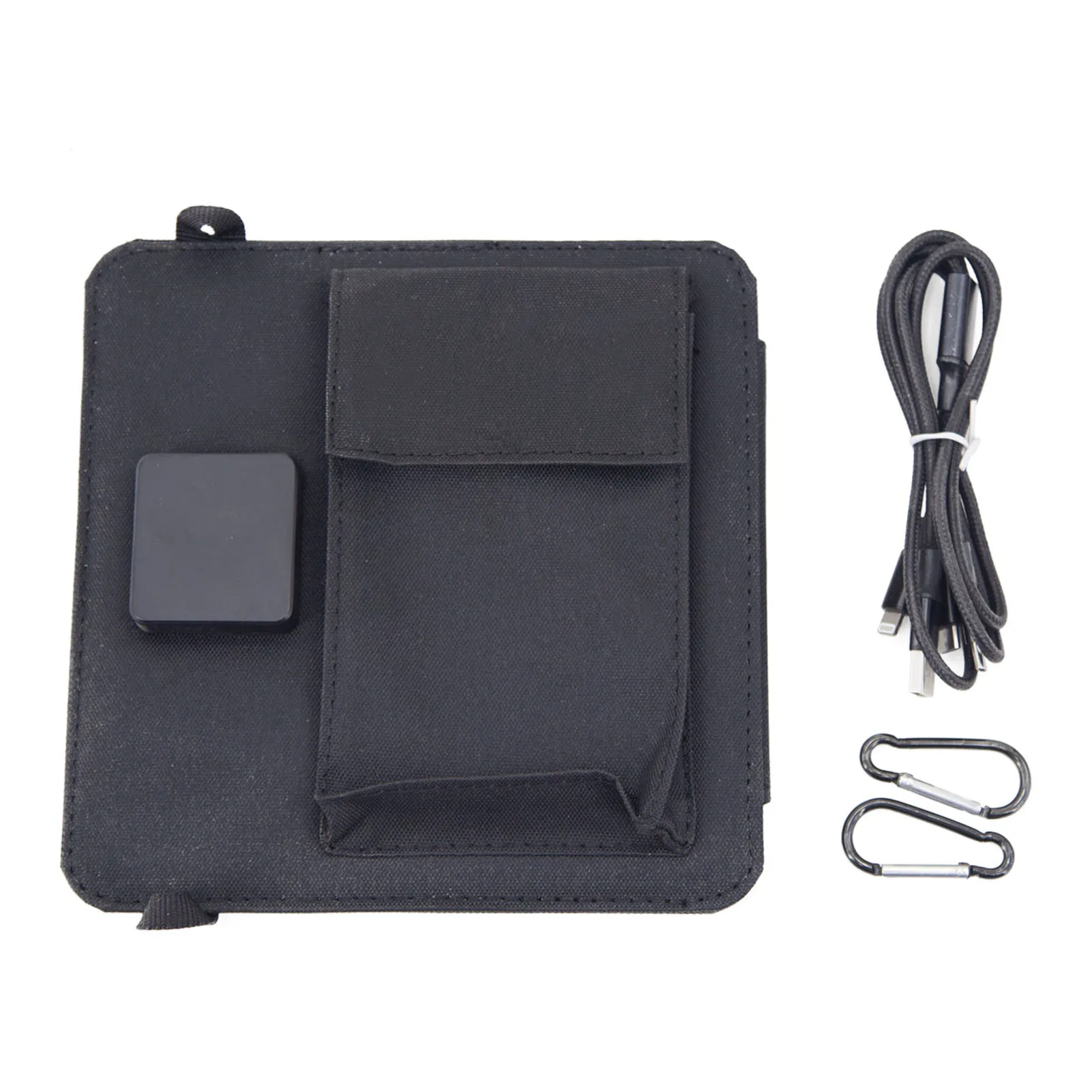 10W Folding Solar Panel Charger Bag Waterproof Portable Solar Charger USB and Type-C Dual Output Ports for Camping Home Backup
10W Folding Solar Panel Charger Bag Waterproof Portable Solar Charger USB and Type-C Dual Output Ports for Camping Home Backup