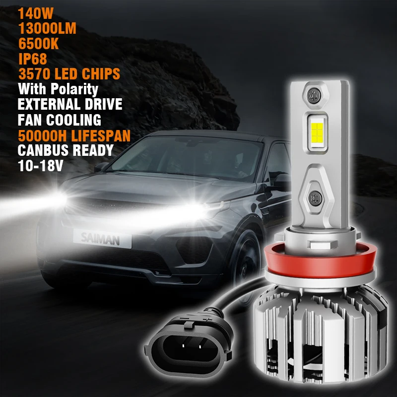 Auto Car Led Headlight Bulb High Power 140W 30000LM Super Bright H1 H4 H7 Automotive Led Head Lamp Light Bulb for H11 9005 H13
Auto Car Led Headlight Bulb High Power 140W 30000LM Super Bright H1 H4 H7 Automotive Led Head Lamp Light Bulb for H11 9005 H13