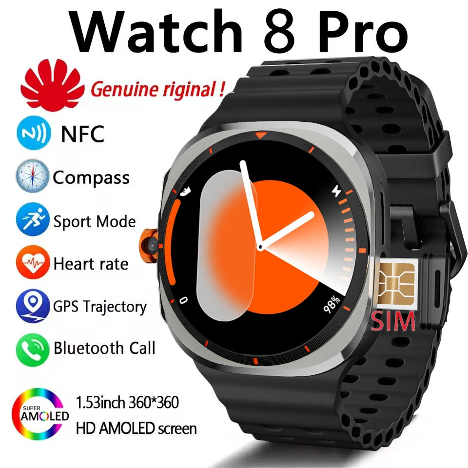 2026 Watch 8 series 5G Smartwatch: 2.4" AMOLED Screen, Rotating Camera, SIM & WiFi Support for Standalone Calls and Social Media
2026 Watch 8 series 5G Smartwatch: 2.4" AMOLED Screen, Rotating Camera, SIM & WiFi Support for Standalone Calls and Social Media