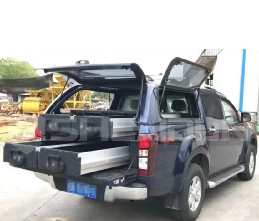Pickup camping double drawer travel storage drawer system 4X4 UTE aluminum alloy
Pickup camping double drawer travel storage drawer system 4X4 UTE aluminum alloy