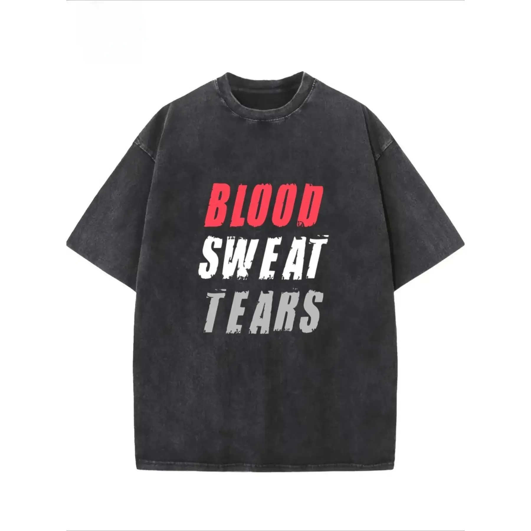 "Blood Sweat Tears" T-Shirt Unisex Washed Retro Graphic Tee Motivational Streetwear Hard Work Cotton Top Hustle Gift
"Blood Sweat Tears" T-Shirt Unisex Washed Retro Graphic Tee Motivational Streetwear Hard Work Cotton Top Hustle Gift