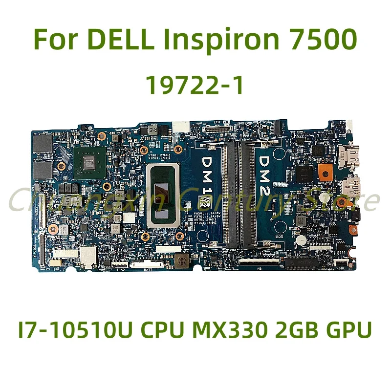 Материнская плата 19722-1 Подходит для ноутбука DELL Inspiron 7500 с процессором I7-10510U, графическим процессором: MX330, 2 ГБ, 100% протестировано, полностью работает
Материнская плата 19722-1 Подходит для ноутбука DELL Inspiron 7500 с процессором I7-10510U, графическим процессором: MX330, 2 ГБ, 100% протестировано, полностью работает