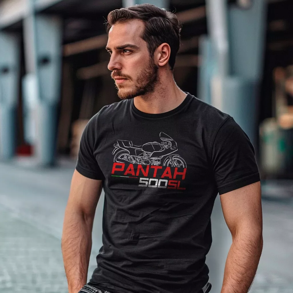 Men T Shirt Casual 500 SL Pantah 1978-1983 - Motorcycle T-Shirt Graphic Summer Short Sleeves 100% Cotton
Men T Shirt Casual 500 SL Pantah 1978-1983 - Motorcycle T-Shirt Graphic Summer Short Sleeves 100% Cotton