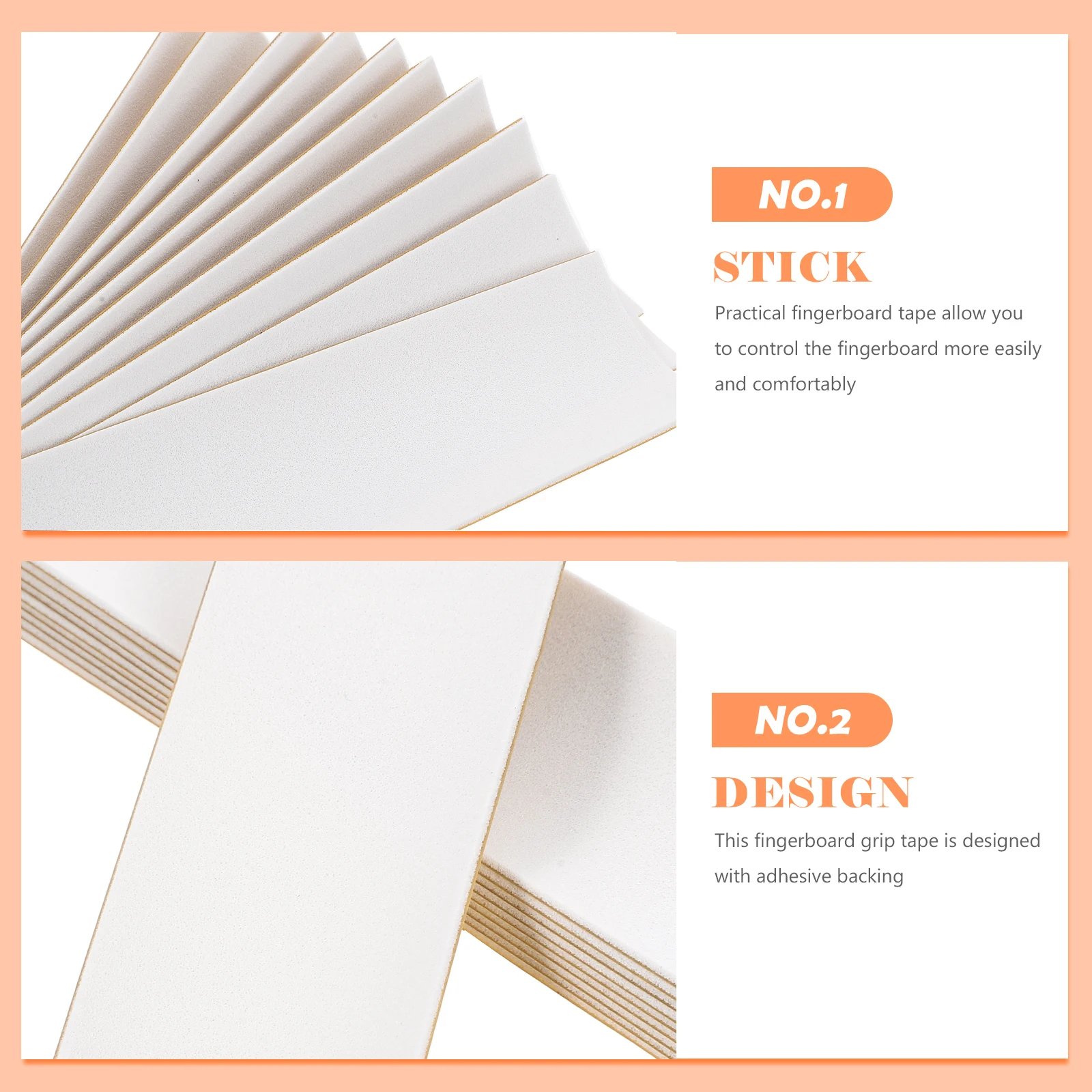 10pcs 38x110mm White Yellow Foam Grip Tape Self Adhesive Skateboard Accessories Non For Fingers
10pcs 38x110mm White Yellow Foam Grip Tape Self Adhesive Skateboard Accessories Non For Fingers