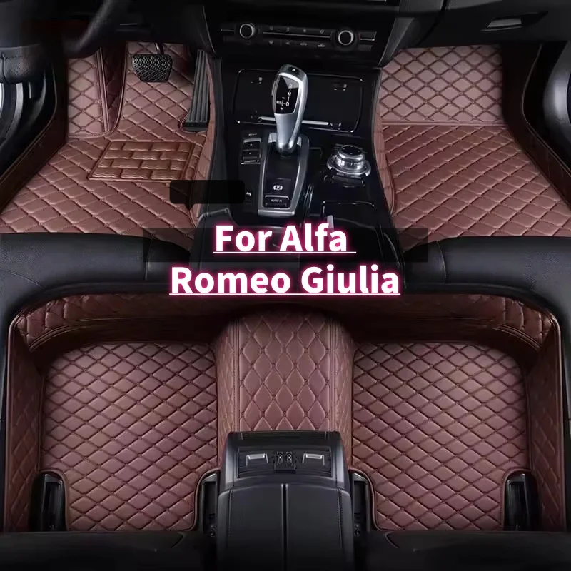 Custom Anti-slip Wear Car Floor Mats For Alfa Romeo Giulia Auto Carpets Foot Coche Accessories
Custom Anti-slip Wear Car Floor Mats For Alfa Romeo Giulia Auto Carpets Foot Coche Accessories