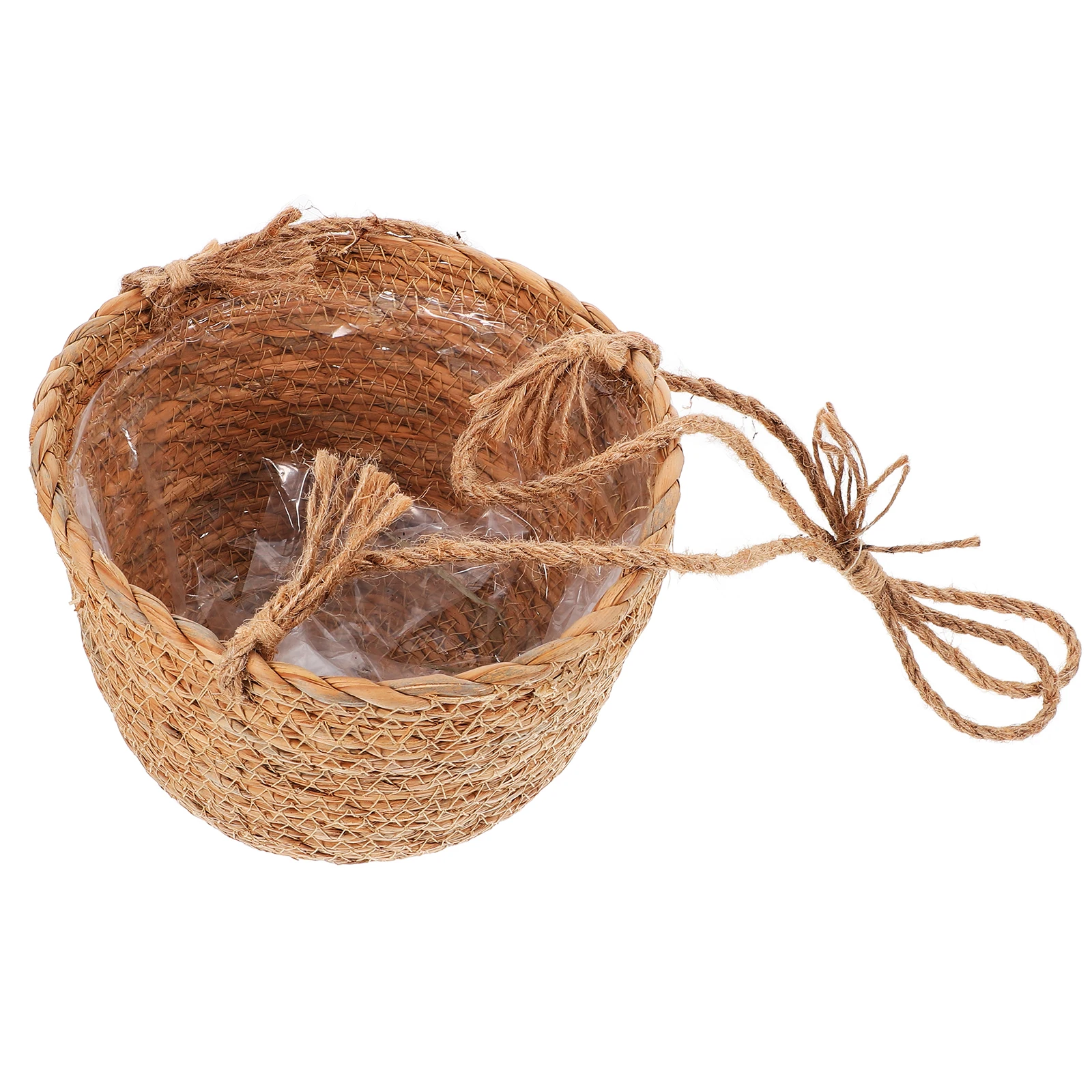 Straw Woven Hanging Flower Pot Planter Basket 20cm Mouth Width Foldable Khaki Plant Decor Garden Supplies
Straw Woven Hanging Flower Pot Planter Basket 20cm Mouth Width Foldable Khaki Plant Decor Garden Supplies