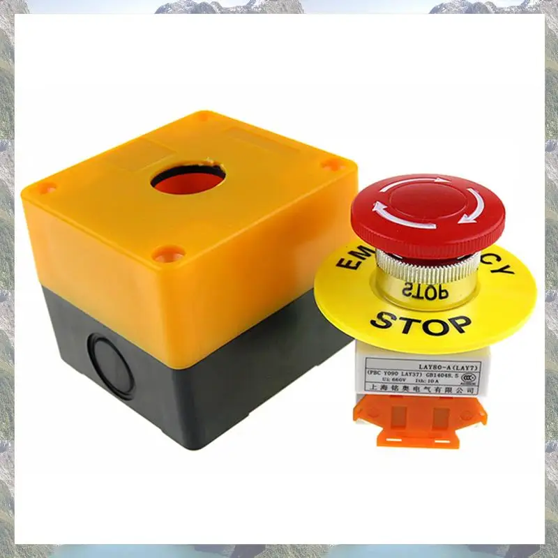2025 Trend 8Pcs Red Mushroom Emergency Stop Shut Off Push Button Switch No + Nc 22Mm Cnc Gecko
2025 Trend 8Pcs Red Mushroom Emergency Stop Shut Off Push Button Switch No + Nc 22Mm Cnc Gecko