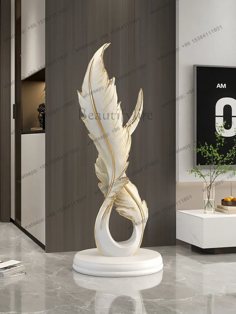 Living room TV cabinet next to the floor ornament light luxury high sense
Living room TV cabinet next to the floor ornament light luxury high sense