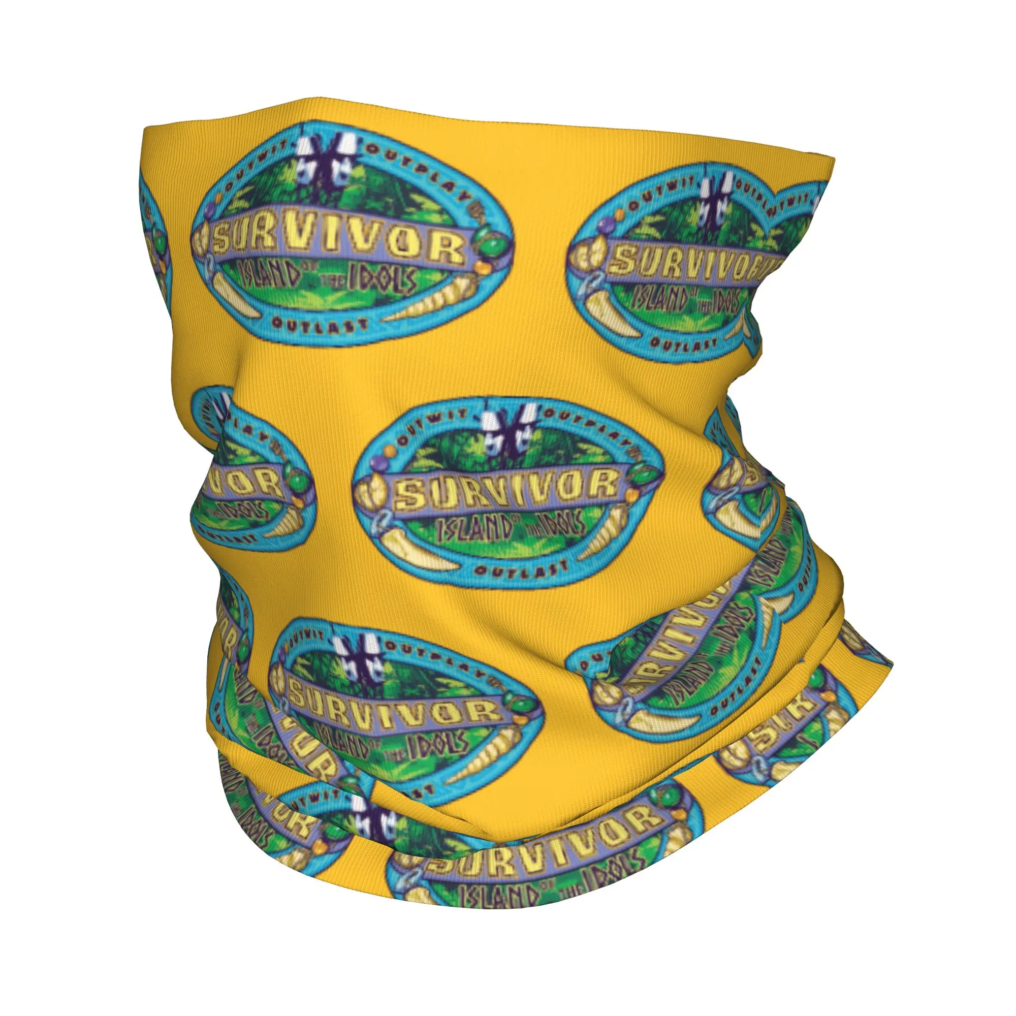 Adventure Game TV Show Survivor Bandana Neck Cover Island of the Idols Mask Scarf Multi-use Balaclava Sports Adult Winter
Adventure Game TV Show Survivor Bandana Neck Cover Island of the Idols Mask Scarf Multi-use Balaclava Sports Adult Winter