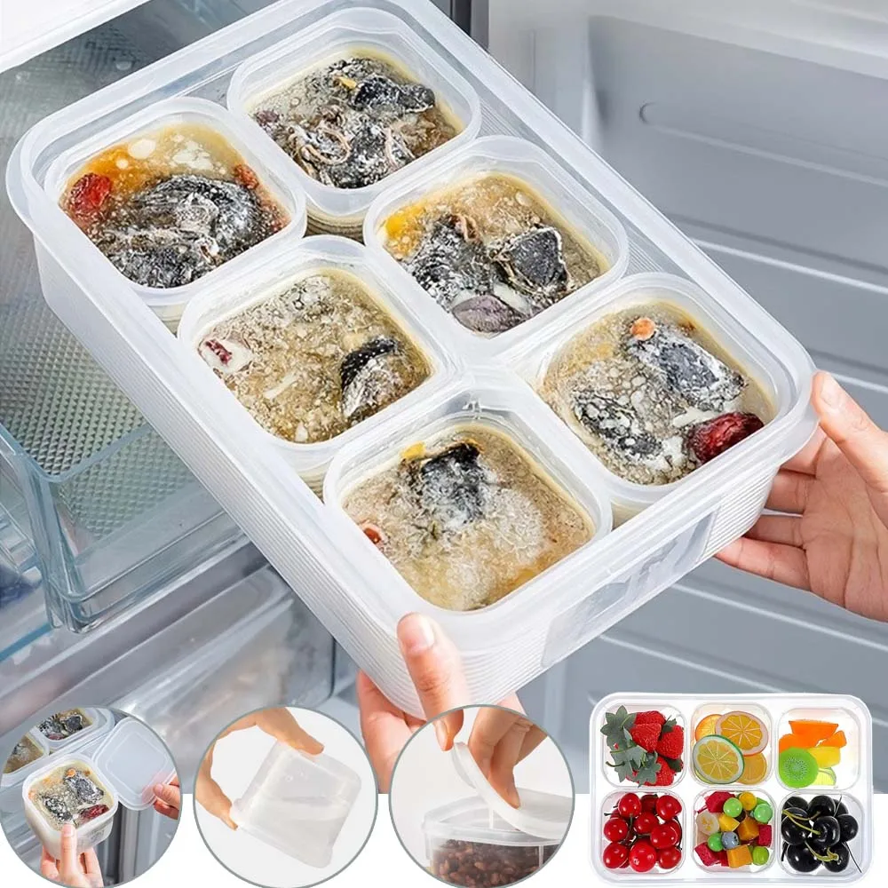 1 Set Reusable Soup Storage Boxes Frozen Meat Fresh-keeping Jar Portable Fruit Storage Container for Kitchen Office Refrigerator
1 Set Reusable Soup Storage Boxes Frozen Meat Fresh-keeping Jar Portable Fruit Storage Container for Kitchen Office Refrigerator
