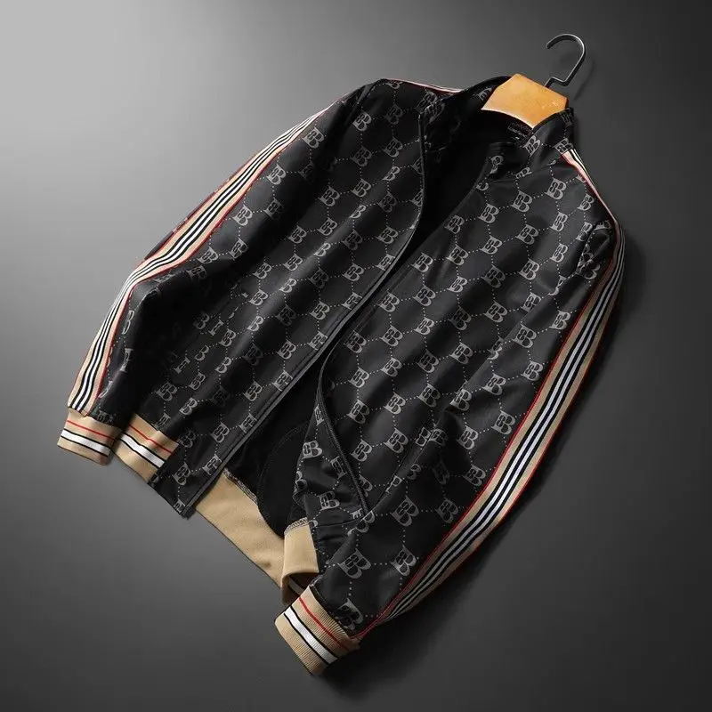 Trendy brand high-end men's jacket design sense fashion letter printing slim jacket versatile fashion outerwear top
Trendy brand high-end men's jacket design sense fashion letter printing slim jacket versatile fashion outerwear top