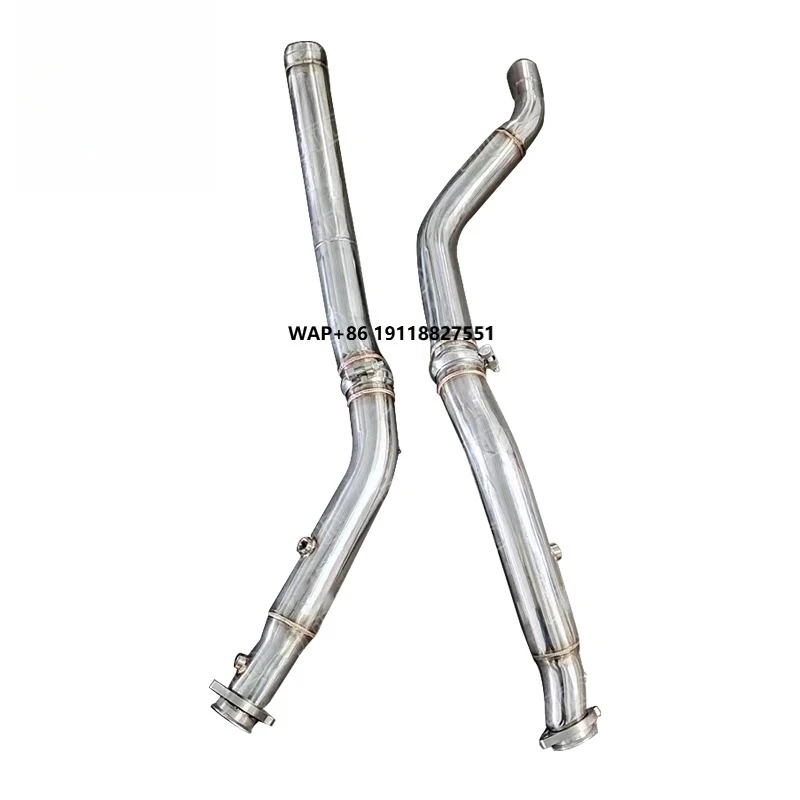 JTLD 304 Stainless Steel Straight Pipe Exhaust Downpipe for 2016-2019 GLE 63 Front Race Pipes W166
JTLD 304 Stainless Steel Straight Pipe Exhaust Downpipe for 2016-2019 GLE 63 Front Race Pipes W166