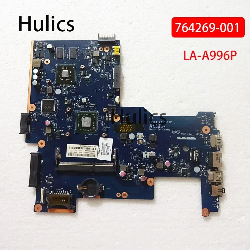 Hulics Used For HP 15-G Laptop Motherboard 764269-501 764269-001 ZSO51 LA-A996P Main Board A8-6410 CPU 8570M Graphics
Hulics Used For HP 15-G Laptop Motherboard 764269-501 764269-001 ZSO51 LA-A996P Main Board A8-6410 CPU 8570M Graphics