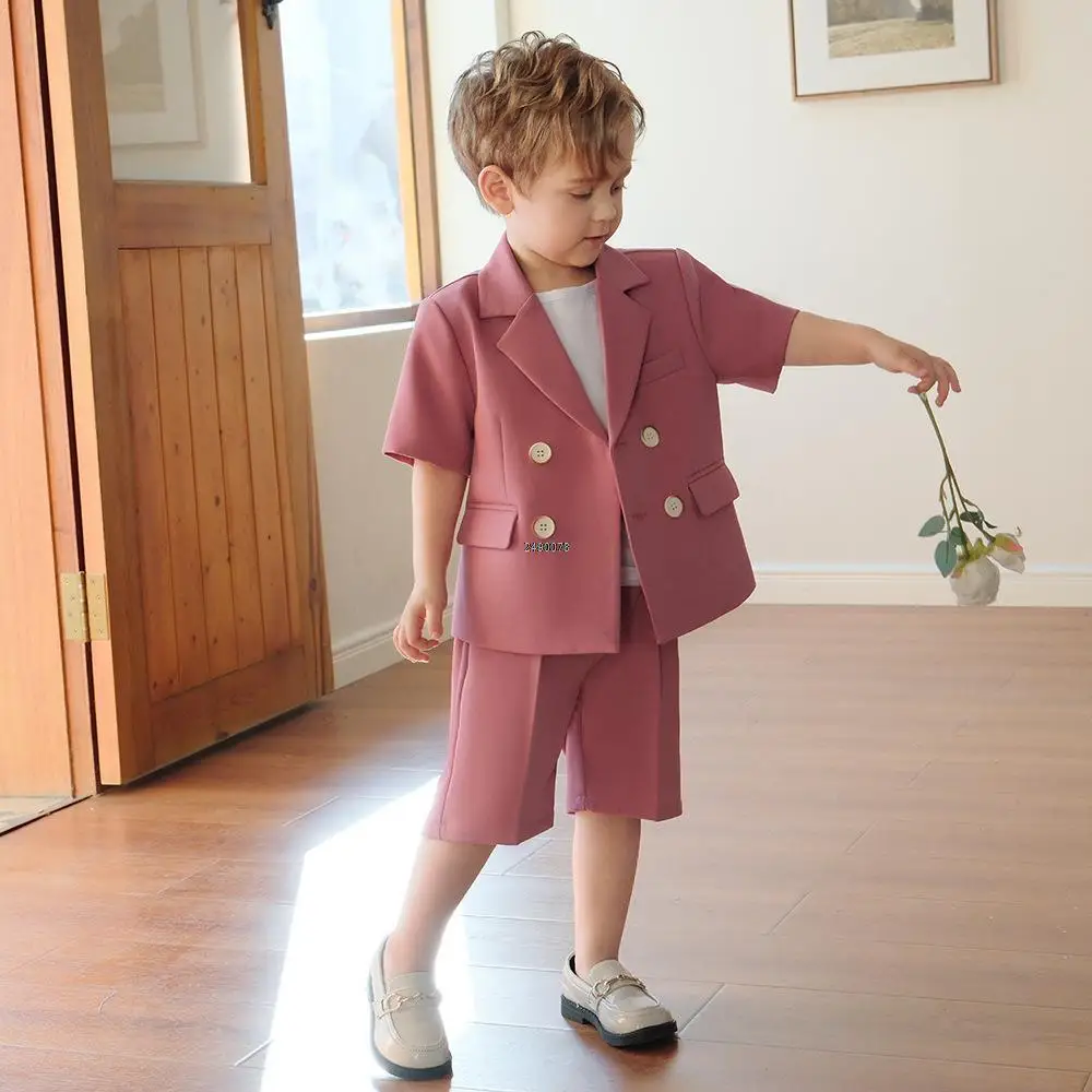 Boys Pink Photography Suit Newborn 1 Year Birthday Ceremony Costume Children'S Day Performance Suit Kids Formal Wedding Dress
Boys Pink Photography Suit Newborn 1 Year Birthday Ceremony Costume Children'S Day Performance Suit Kids Formal Wedding Dress