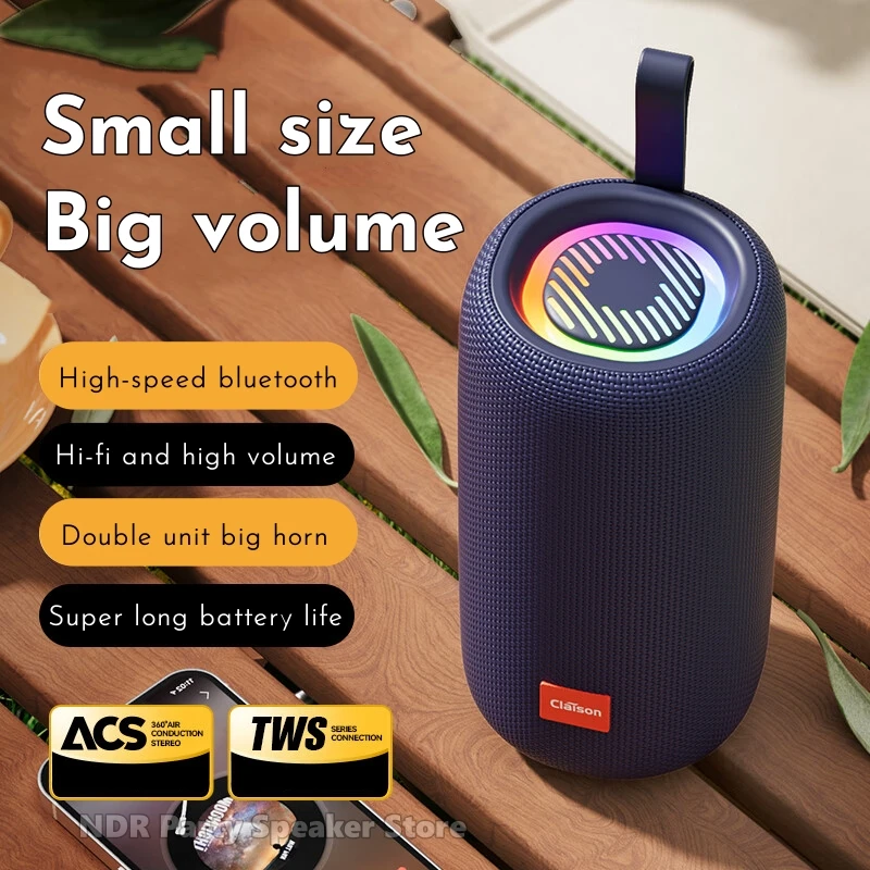 Bluetooth Speakers Wireless Portable Outdoor Audio Waterproof Long Battery Life Car Camping High Quality Overweight Subwoofer
Bluetooth Speakers Wireless Portable Outdoor Audio Waterproof Long Battery Life Car Camping High Quality Overweight Subwoofer
