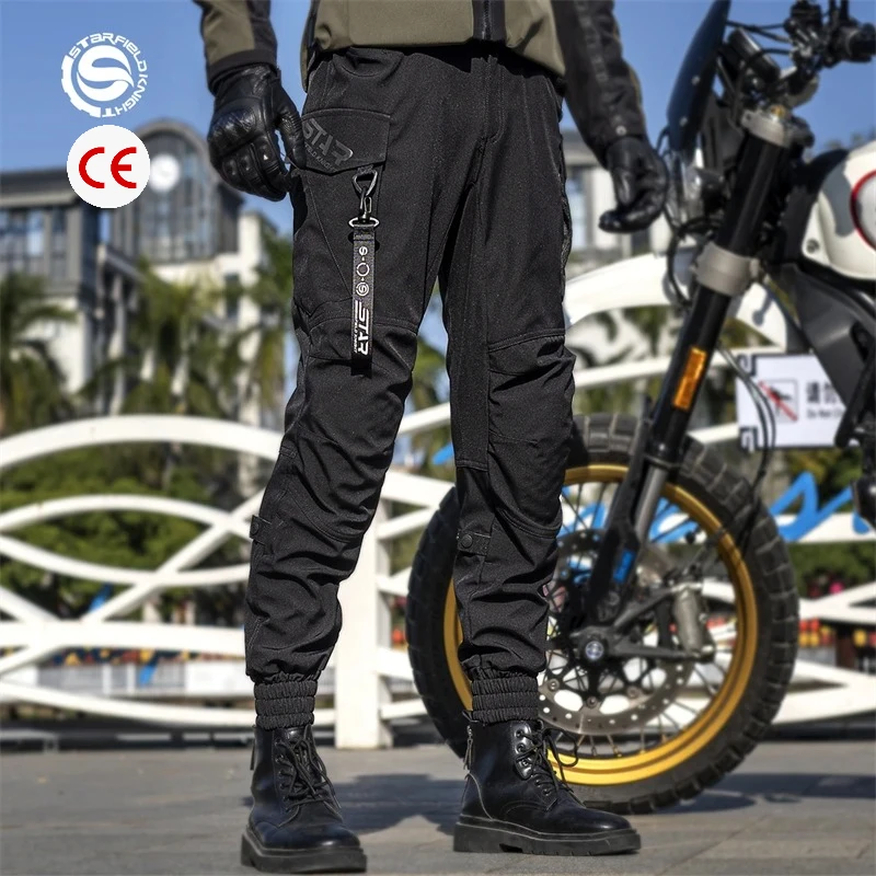 SFK Spring&Summer Breathable Motorcycle Riding TrousersMen's Motorcycle Racing Work Pants CE Protective Equipment Accessories
SFK Spring&Summer Breathable Motorcycle Riding TrousersMen's Motorcycle Racing Work Pants CE Protective Equipment Accessories