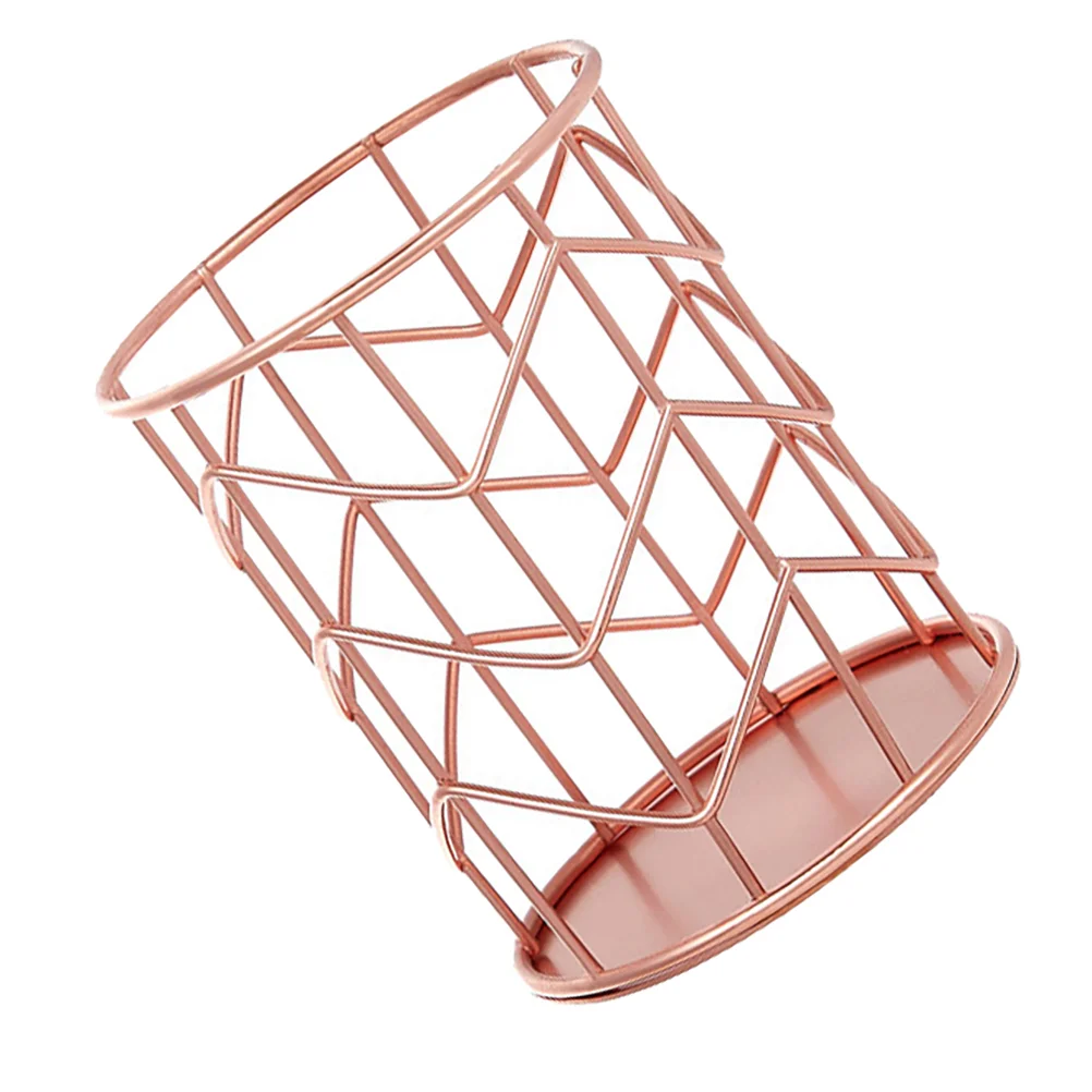 Gold Plated Pen Holder Storage Tube Pen Container Desk ganizer Not Rusty Simple Design Elegant Makeup Brush Container
Gold Plated Pen Holder Storage Tube Pen Container Desk ganizer Not Rusty Simple Design Elegant Makeup Brush Container