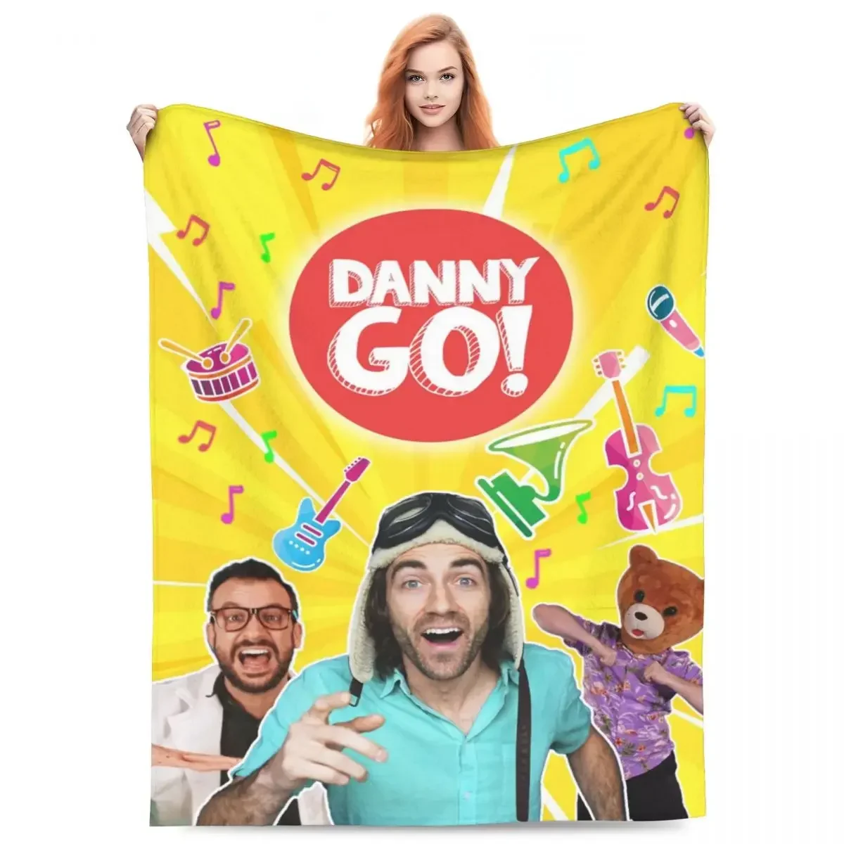 Throw Blanket Danny Go 2 Micro Fleece Blanket Four Sizes Cartoon Comfortable For Bedroom Nice Gift
Throw Blanket Danny Go 2 Micro Fleece Blanket Four Sizes Cartoon Comfortable For Bedroom Nice Gift