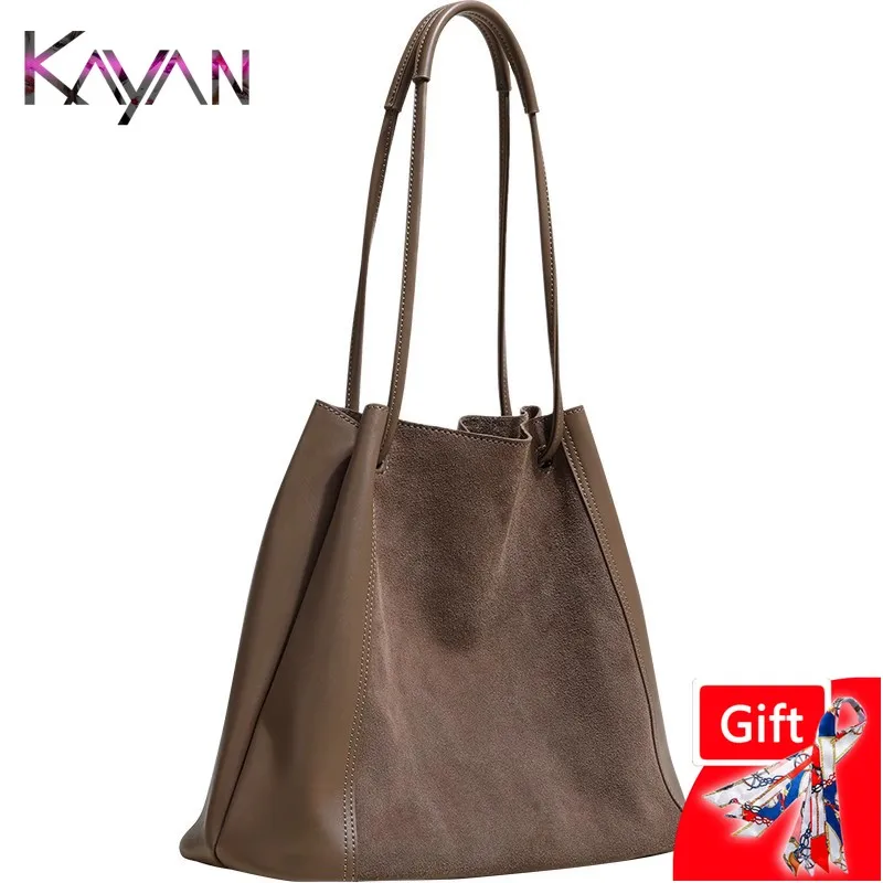 Drawstring Genuine Leather Patchwork Women Shoulder Bag Vintage Cowhide Bucket Hobo Handbag for Female Tote Top Handle Purse
Drawstring Genuine Leather Patchwork Women Shoulder Bag Vintage Cowhide Bucket Hobo Handbag for Female Tote Top Handle Purse