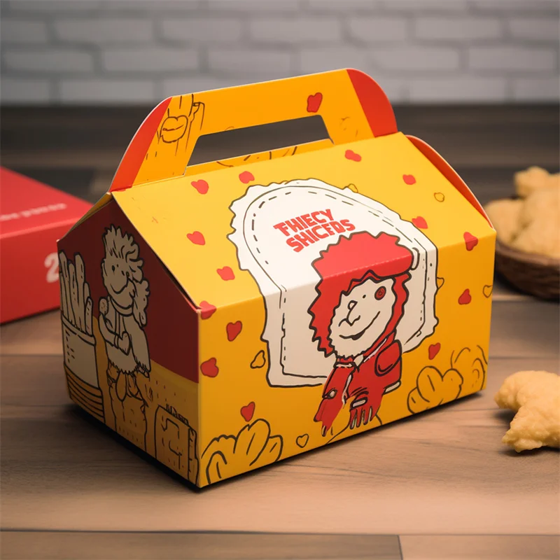 500pcs Wholesale Fried Chicken Boxes Chicken Wings Box Custom Fast Food Takeaway Fried Chicken Packaging Boxes wj87
500pcs Wholesale Fried Chicken Boxes Chicken Wings Box Custom Fast Food Takeaway Fried Chicken Packaging Boxes wj87
