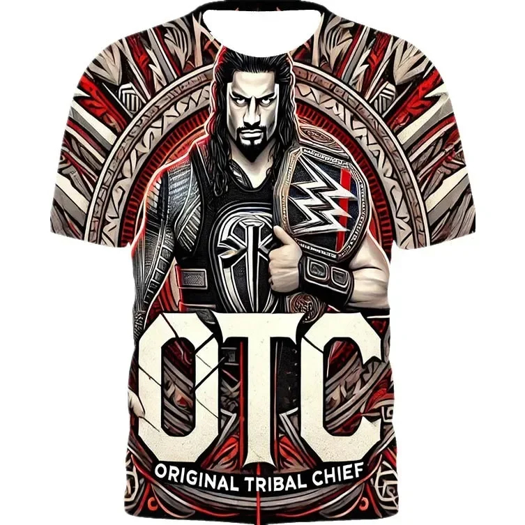 2025 New Fashion Trend Rome Reigns OTC 3D Printed Quick Drying Breathable Sport Men's Plus Size Round Neck T-shirt
2025 New Fashion Trend Rome Reigns OTC 3D Printed Quick Drying Breathable Sport Men's Plus Size Round Neck T-shirt