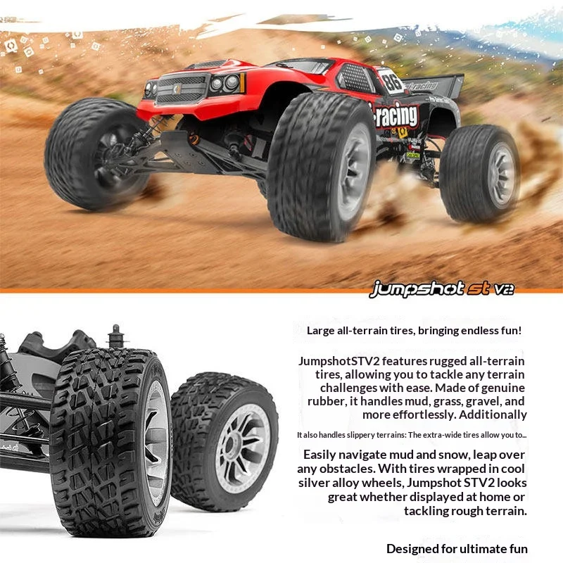 Радиоуправляемый внедорожный гоночный грузовик HPI Racing Jumpshot ST V2 Flux 1/10 2WD, электрический, высокоскоростной, прочный, 160262
Радиоуправляемый внедорожный гоночный грузовик HPI Racing Jumpshot ST V2 Flux 1/10 2WD, электрический, высокоскоростной, прочный, 160262