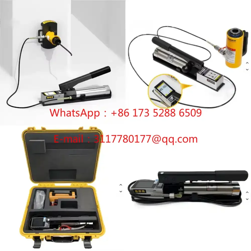 WAP01 Hydraulic Anchor Bolt Pull Out Tester 10KN 30KN 50KN 100KN Anchor Rebar Pull Out test Instrument
WAP01 Hydraulic Anchor Bolt Pull Out Tester 10KN 30KN 50KN 100KN Anchor Rebar Pull Out test Instrument