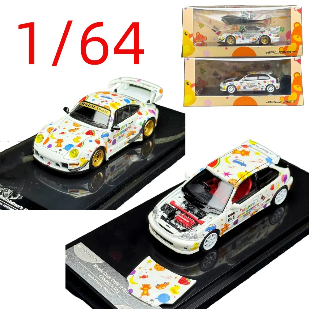 MH Diecast 1/64 Scale Porsche RWB 993 Racing Car Model Alloy Honda Civic EK9 Sports Car Model Collected Display Original Box
MH Diecast 1/64 Scale Porsche RWB 993 Racing Car Model Alloy Honda Civic EK9 Sports Car Model Collected Display Original Box