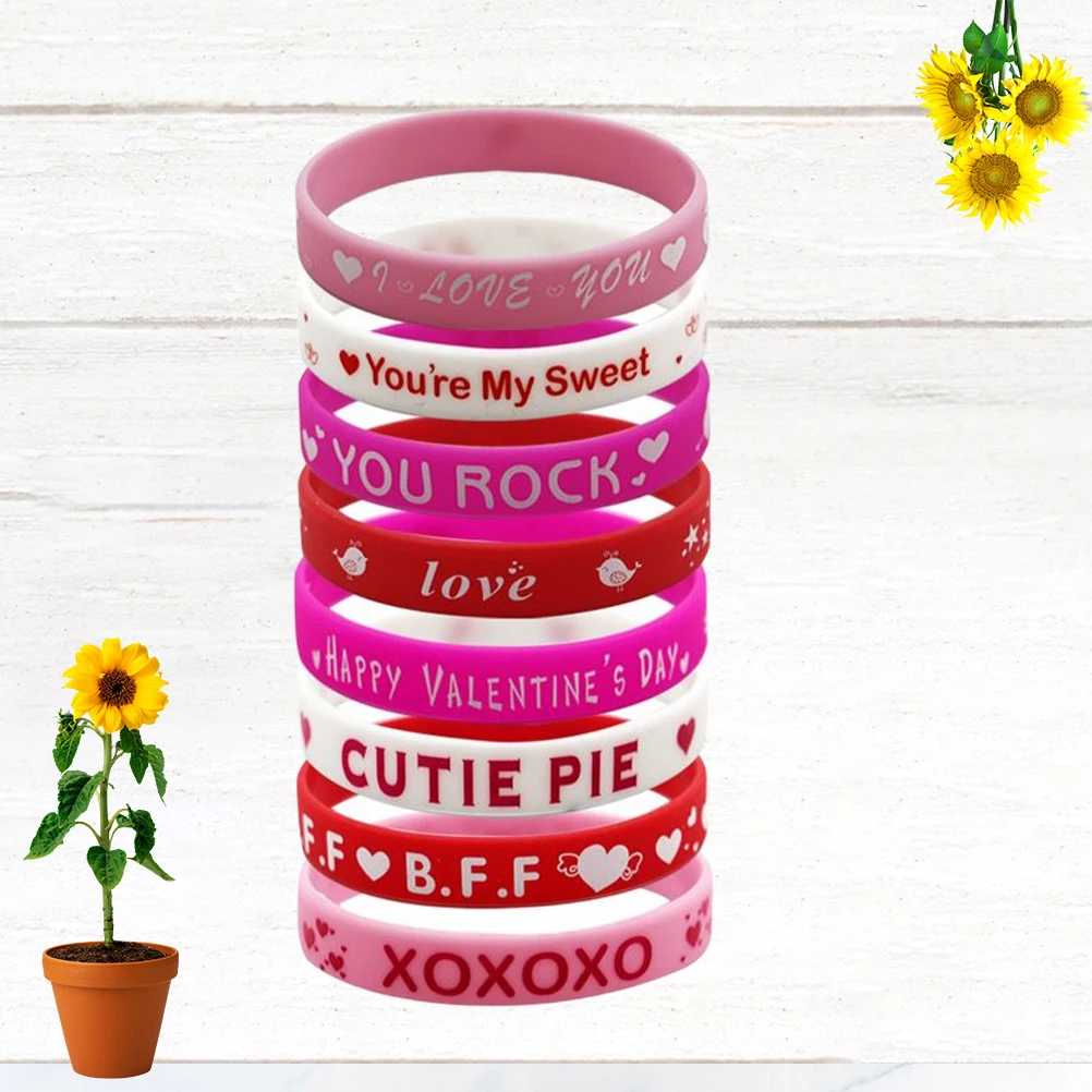 16pcs Lovers Bangle Silicone Bracelet Fashionable Durable Premium Daily Wear Festival Party Accessory Gift For Boyfriend
16pcs Lovers Bangle Silicone Bracelet Fashionable Durable Premium Daily Wear Festival Party Accessory Gift For Boyfriend