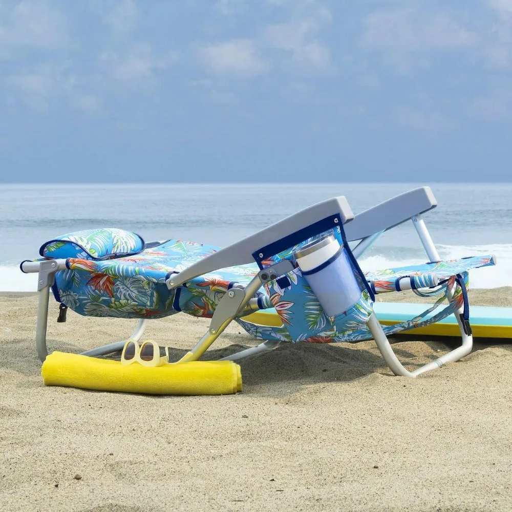 2 Pack 5-Position Adjustable Backpack Beach Chair with Lay Flat Feature Portable Outdoor Seating
2 Pack 5-Position Adjustable Backpack Beach Chair with Lay Flat Feature Portable Outdoor Seating