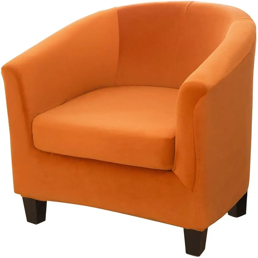 Chair Slipcover 2Piece Velvet Barrel Club Chair Covers with Cushion Cover Stretchy Soft Washable Armchair Sofa Couch Furnitu
Chair Slipcover 2Piece Velvet Barrel Club Chair Covers with Cushion Cover Stretchy Soft Washable Armchair Sofa Couch Furnitu