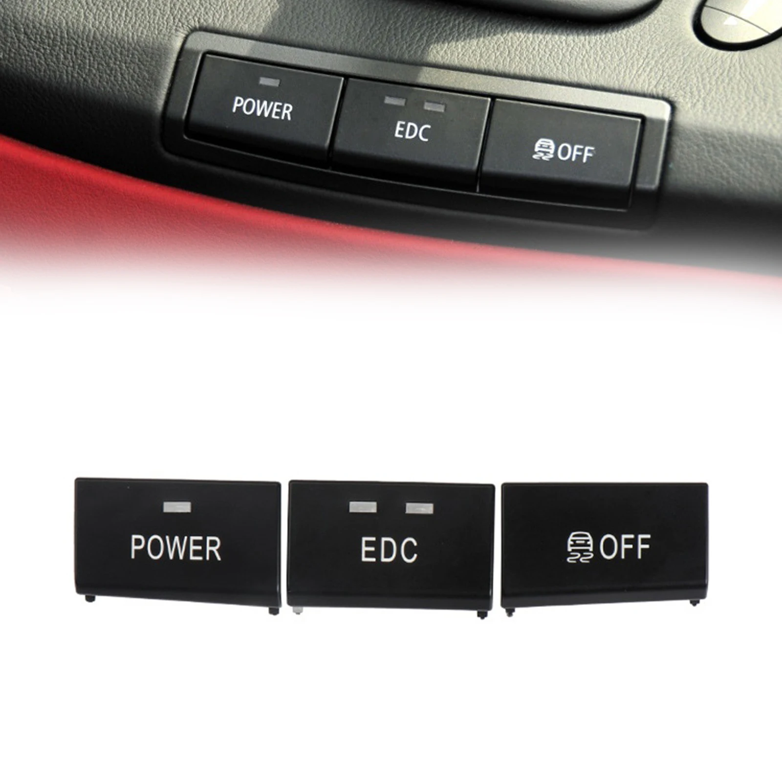 3Pcs Center Console Switch Repair Button Cap Cover For BMW For E90 For E92 For E93 For M3 2005-2012 Center Console Switch Button
3Pcs Center Console Switch Repair Button Cap Cover For BMW For E90 For E92 For E93 For M3 2005-2012 Center Console Switch Button