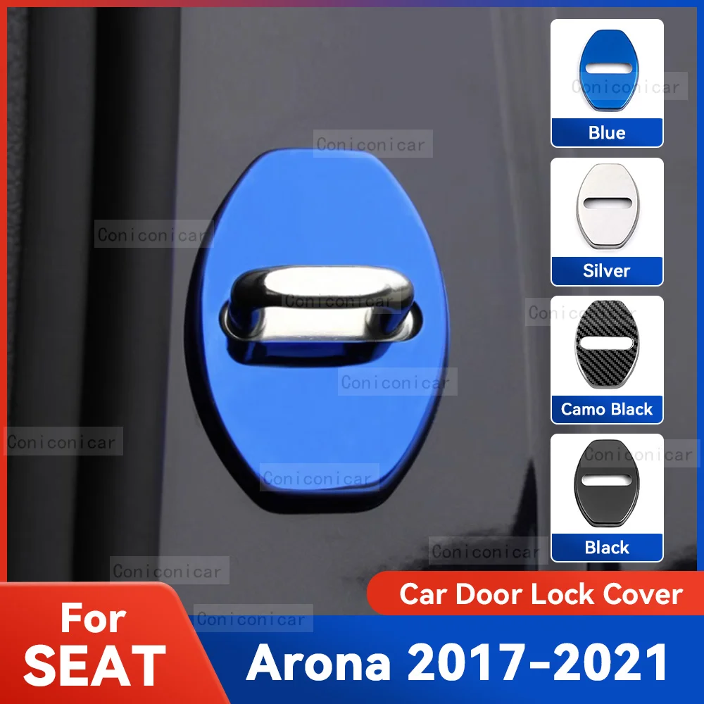 Auto Car Door Lock Protect Cover Emblems Case Stainless Steel Decoration For SEAT ARONA 2017-2021 Protection Accessories
Auto Car Door Lock Protect Cover Emblems Case Stainless Steel Decoration For SEAT ARONA 2017-2021 Protection Accessories
