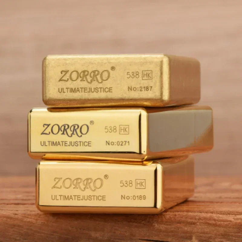 Zorro authentic 538 narrow machine small package party a thick brass lighter smoking ignition gadgets smoking accessories.
Zorro authentic 538 narrow machine small package party a thick brass lighter smoking ignition gadgets smoking accessories.