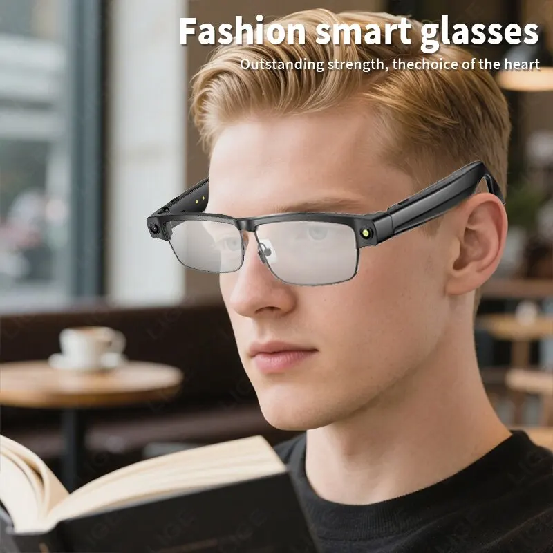 AI Smart Glasses 800W HD Camera Recording Videos Photo AI Translation Bluetooth Call Music Waterproof Sunglasses Anti Blue Light 
AI Smart Glasses 800W HD Camera Recording Videos Photo AI Translation Bluetooth Call Music Waterproof Sunglasses Anti Blue Light