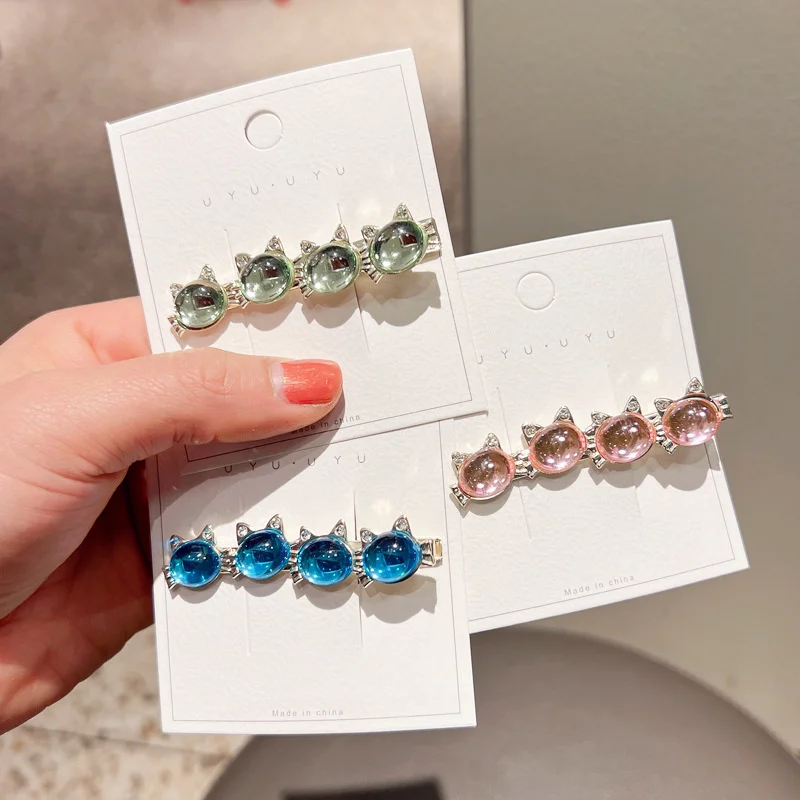Korean Cute Cat Hairpin Girls Edge Clip Versatile Metal Duckbill Clip Hairpin Bang Hairpin Women Headwear Gifts Accessories 2023
Korean Cute Cat Hairpin Girls Edge Clip Versatile Metal Duckbill Clip Hairpin Bang Hairpin Women Headwear Gifts Accessories 2023