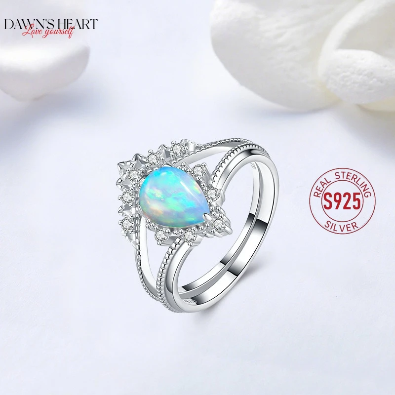 Luxury Natural Fire Opal 925 Pure Silver Dating Ring CROWN Topaz London Blue Stackable Vintage Wedding Rings Jewelry Gift Woman
Luxury Natural Fire Opal 925 Pure Silver Dating Ring CROWN Topaz London Blue Stackable Vintage Wedding Rings Jewelry Gift Woman