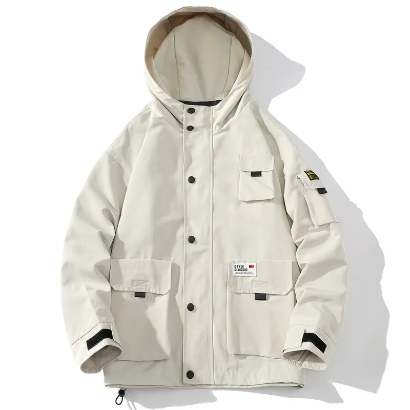 GIOIOMen's Jacket,2025Spring and Autumn New Hooded Three-Dimensional Pocket Loose Cargo Jacket,Fashion Men's Wear
GIOIOMen's Jacket,2025Spring and Autumn New Hooded Three-Dimensional Pocket Loose Cargo Jacket,Fashion Men's Wear