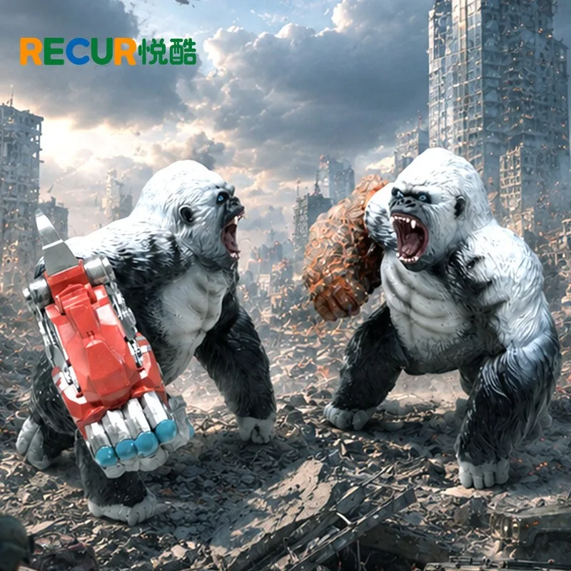RECUR Raging Gorilla Simulation Animal Model Handcrafted Mechanical Arm Highly Detailed Collectible For Adult Collection Gift
RECUR Raging Gorilla Simulation Animal Model Handcrafted Mechanical Arm Highly Detailed Collectible For Adult Collection Gift