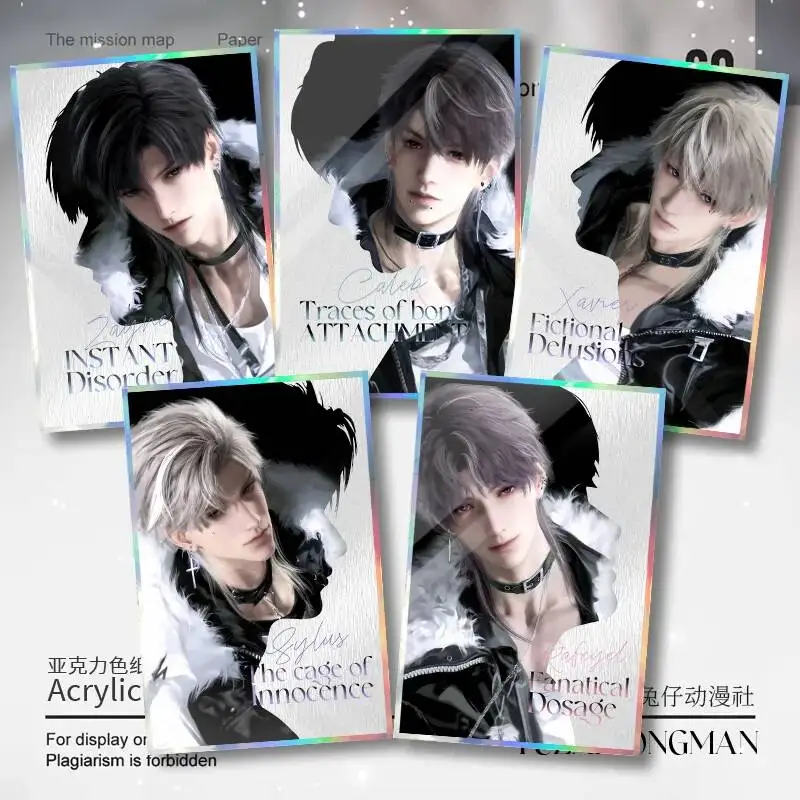Rafayel Sylus Caleb Acg Zayne Xavier Love And Deepspaceanime Cosplay Acrylic Laser Colored Paper Mascot Student Accessory Fans G
Rafayel Sylus Caleb Acg Zayne Xavier Love And Deepspaceanime Cosplay Acrylic Laser Colored Paper Mascot Student Accessory Fans G