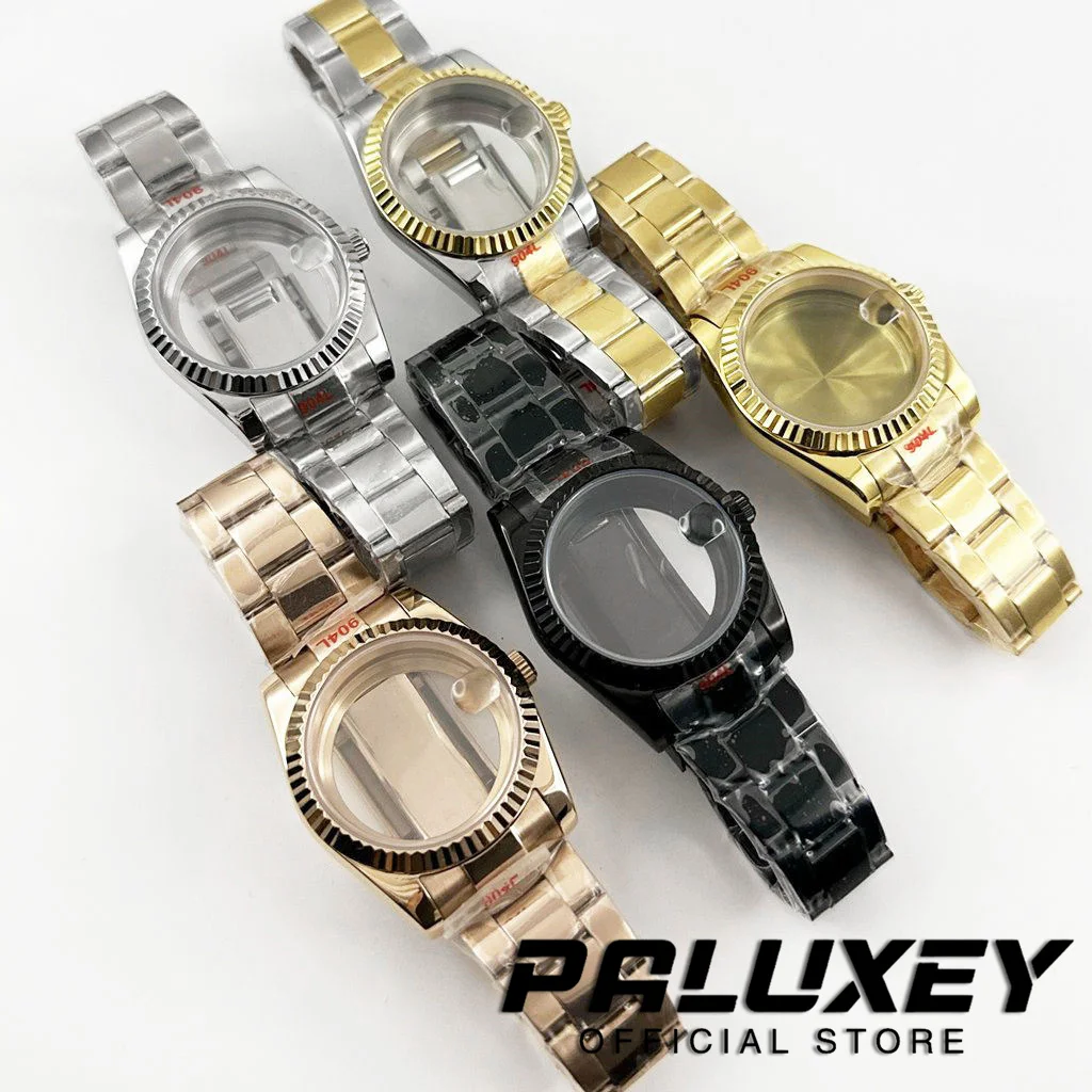 NH35 Watch Cases 36mm/40mm Stainless steel Waterprpoof for NH34 NH35 NH36 ETA2824 Movement 28.5mm Dial Sapphire Glass Watch Case
NH35 Watch Cases 36mm/40mm Stainless steel Waterprpoof for NH34 NH35 NH36 ETA2824 Movement 28.5mm Dial Sapphire Glass Watch Case