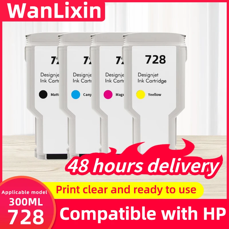 300ML Ocbestjet For HP 728 728XL Compatible Ink Cartridge For HP DesignJet T730 T830 With Full Ink F9J68A F9J67A F9J66A Ink
300ML Ocbestjet For HP 728 728XL Compatible Ink Cartridge For HP DesignJet T730 T830 With Full Ink F9J68A F9J67A F9J66A Ink