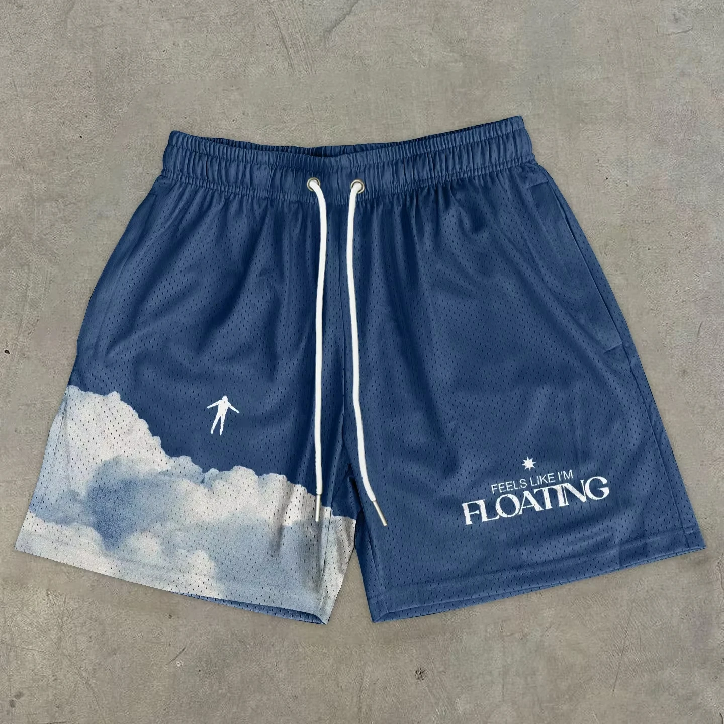 New Vintage Stylish Feels Like I'm Floating Graphic Casual Street Shorts Breathable Quick Dry Shorts Gym Fitness Running Shorts
New Vintage Stylish Feels Like I'm Floating Graphic Casual Street Shorts Breathable Quick Dry Shorts Gym Fitness Running Shorts