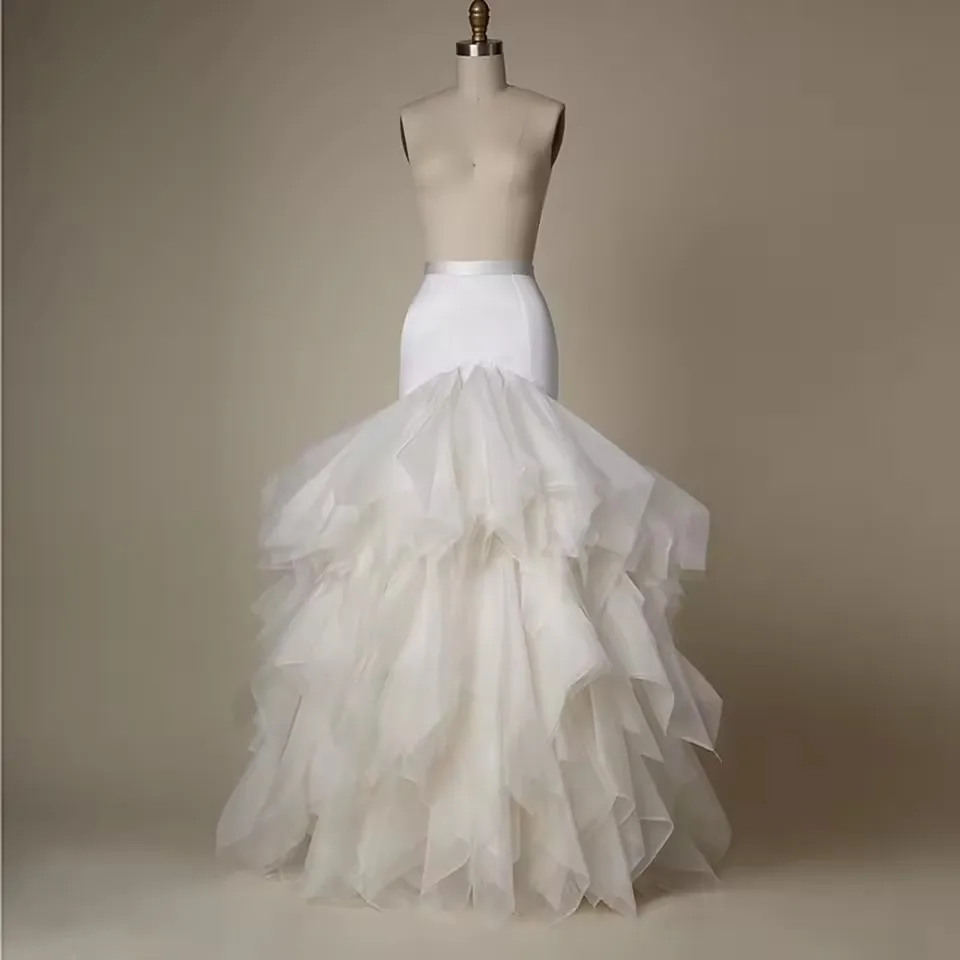 Exquisite Ruffles Mermaid Wedding Skirt Long Silk Satin Flare Skirt With Organza Petal Women Off White Bridal Skirt Custom Made
Exquisite Ruffles Mermaid Wedding Skirt Long Silk Satin Flare Skirt With Organza Petal Women Off White Bridal Skirt Custom Made