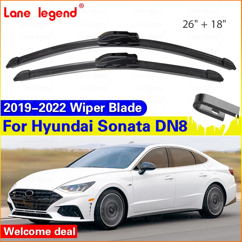 2pcs For Hyundai Sonata DN8 2019 2020 2021 2022 Front Windscreen Wiper Blades Accessories Brushes Window Windshield 26"+18"
2pcs For Hyundai Sonata DN8 2019 2020 2021 2022 Front Windscreen Wiper Blades Accessories Brushes Window Windshield 26"+18"