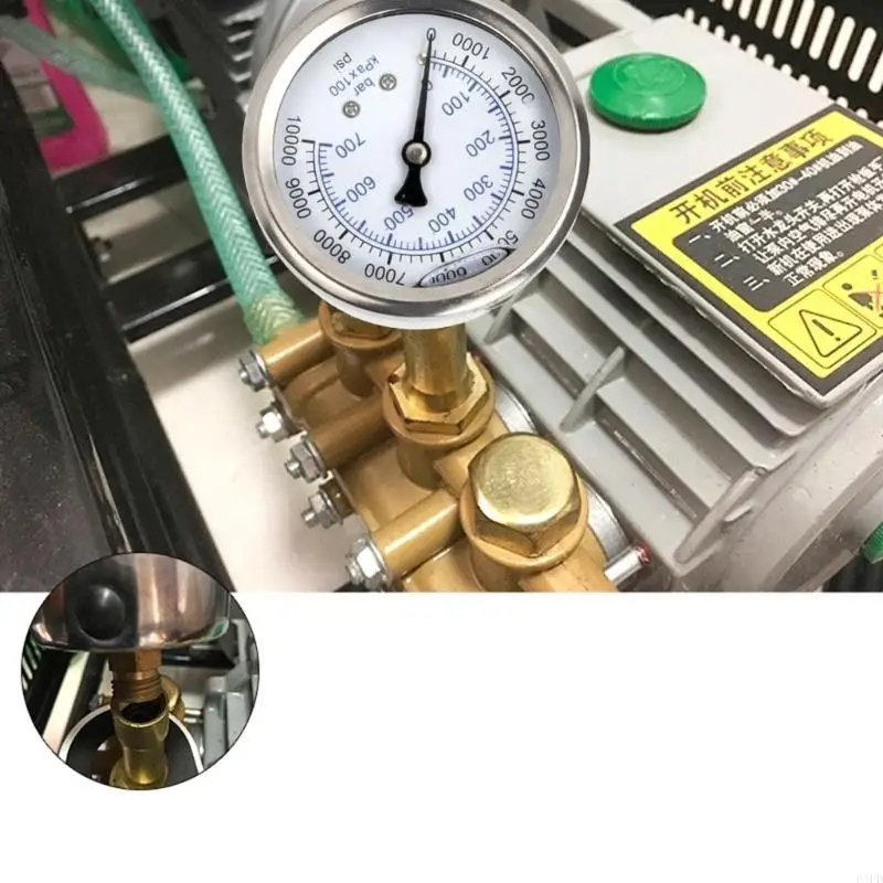E1PD High Stability Pressure Washer Pressure Gauges Water Pressure Gauges 10000psi
E1PD High Stability Pressure Washer Pressure Gauges Water Pressure Gauges 10000psi