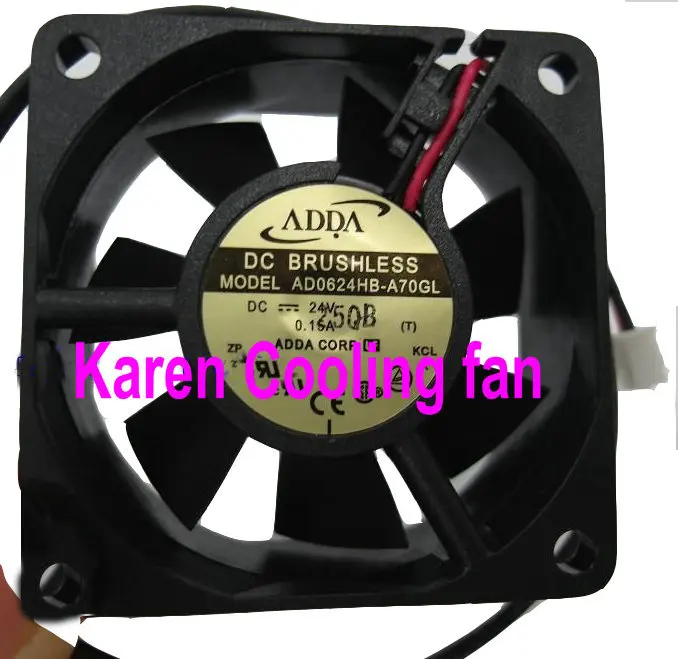 6025 24v 0.15a AD0624HB-A70GL AD0624HB-A72GL AD0624HB-A76GL 2wire Cooling Fan
6025 24v 0.15a AD0624HB-A70GL AD0624HB-A72GL AD0624HB-A76GL 2wire Cooling Fan