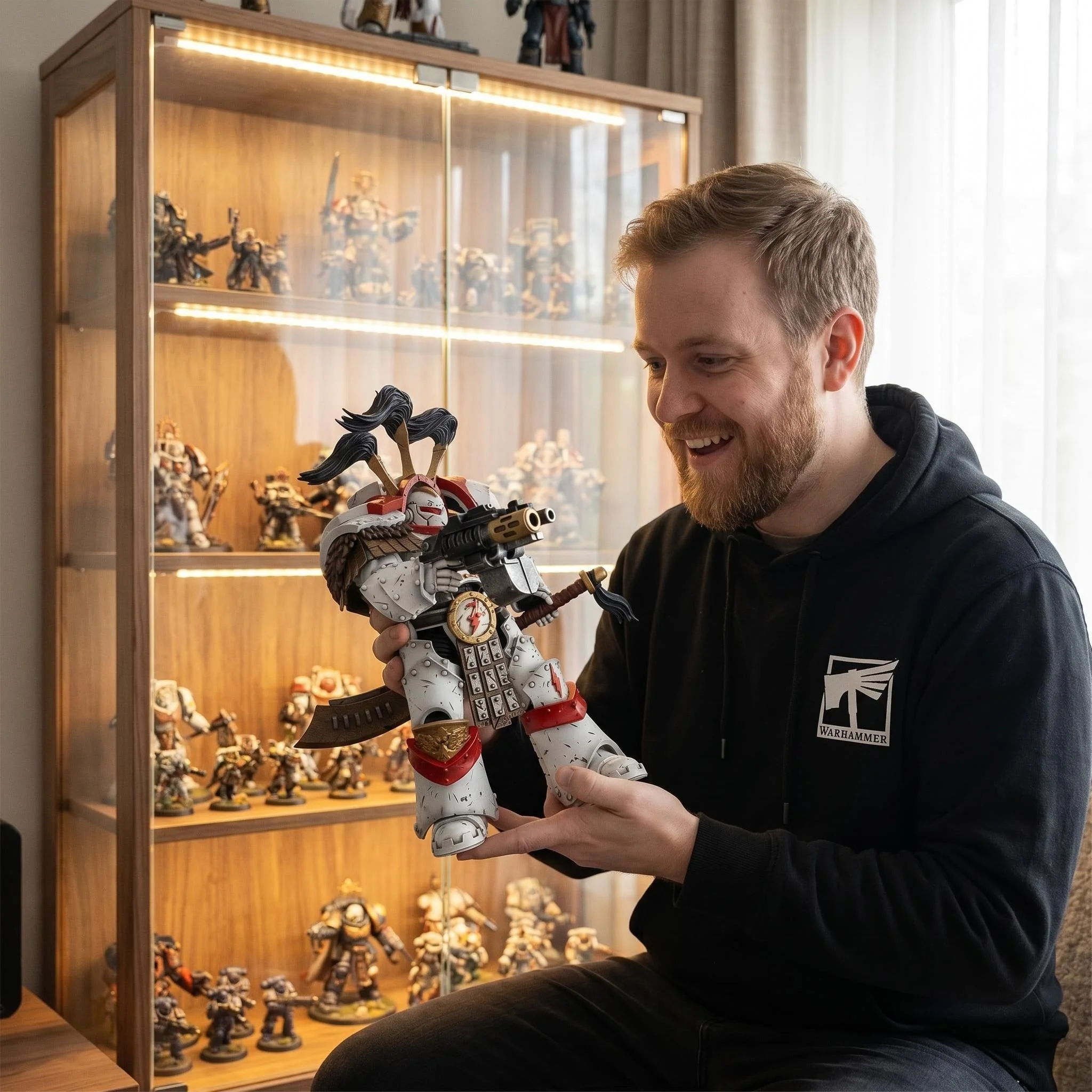 1:18 Scale JOYTOY Warhammer 40K Super Sci-Fi Collectible Figure Exquisite Workmanship Lifelike Face Multiple Swap Hands Festival
1:18 Scale JOYTOY Warhammer 40K Super Sci-Fi Collectible Figure Exquisite Workmanship Lifelike Face Multiple Swap Hands Festival
